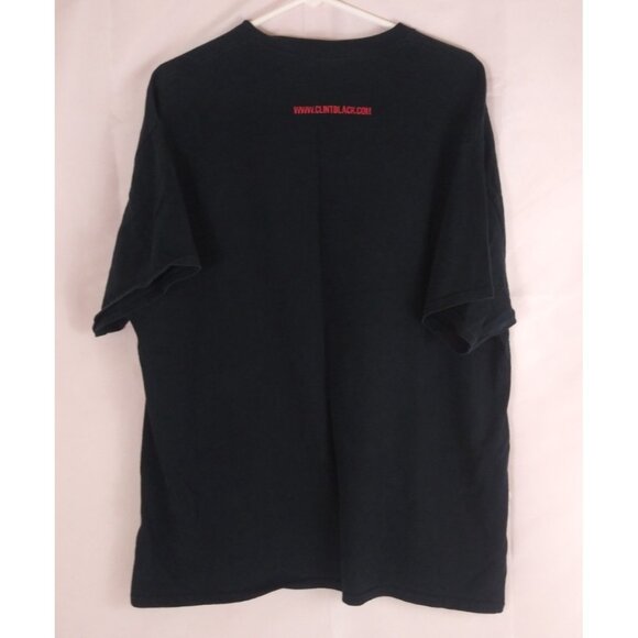 Gildan Clint Black Concert Tour Graphic T-Shirt Unisex Size XL - Picture 3 of 6